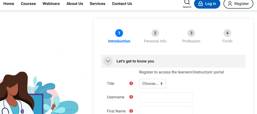 extending moodle registration form